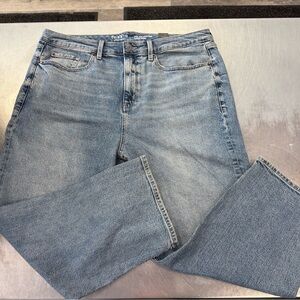 Torrid High-Rise Ankle Crop Classic Denim Jeans